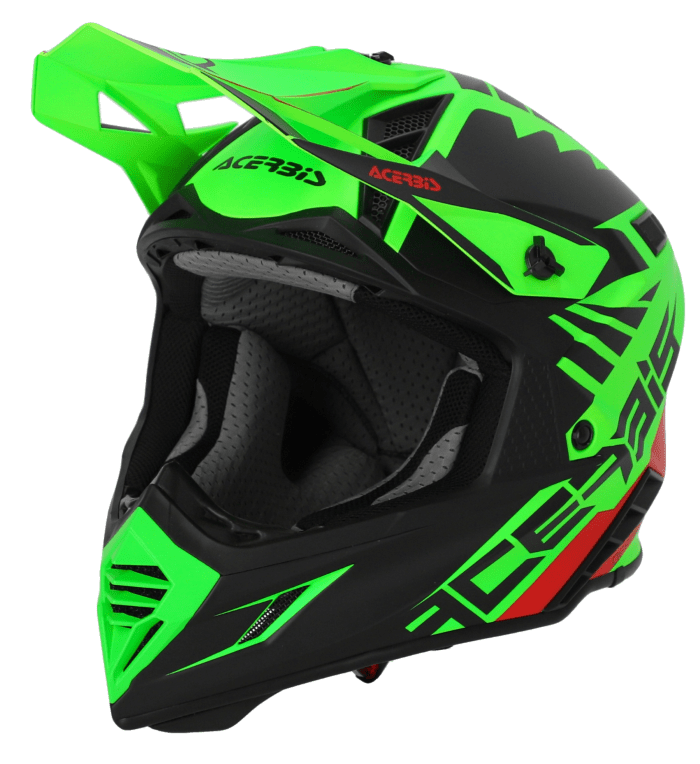 Шлем Acerbis X-TRACK 22-06 Fluo-Green/Black
