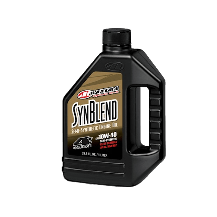 Полусинтетическое моторное масло Maxima Syn Blend 10W-40 / 1л