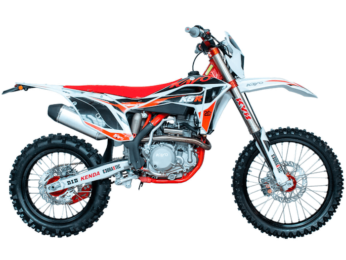 Мотоцикл KAYO K6-R 250 KYB PRO (NC250SR) FCR 2118 (2022 г.)