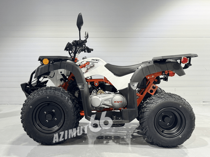 Квадрицикл KAYO AU150 CVT (белый пластик 2024 г.) ПТС