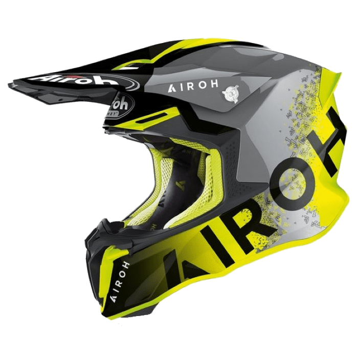 Мотошлем Airoh TWIST 2.0 BIT (Yellow Gloss)