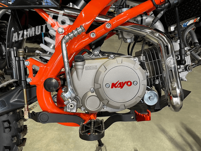Питбайк KAYO Evolution YX140EM 17/14 KRZ (механ. сцепл., эл. стартер)