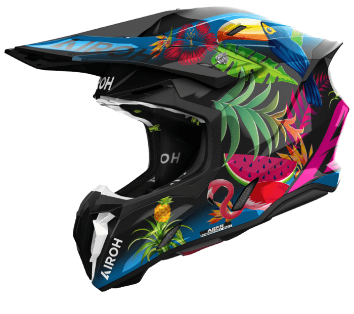 Мотошлем Airoh Twist 3 Amazonia Gloss