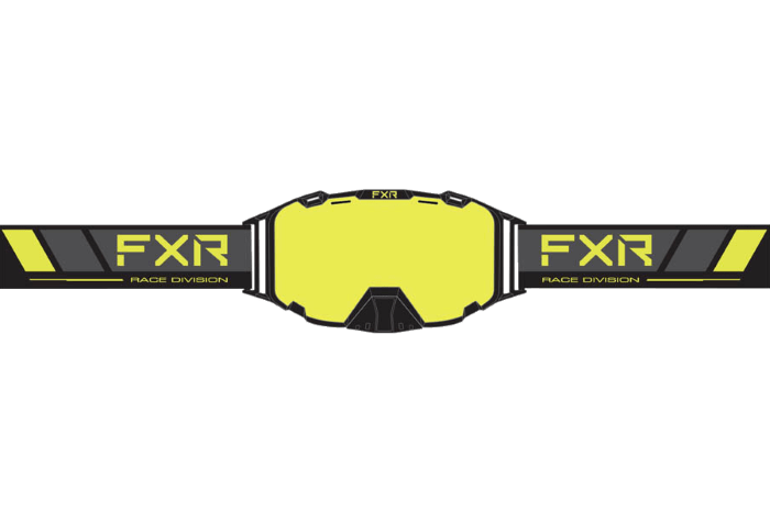 Очки FXR Maverick без подогрева / Black/Char/Hi Vis