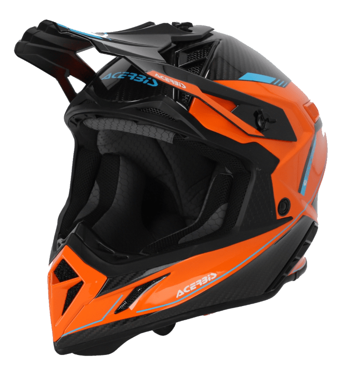 Шлем Acerbis STEEL CARBON 22-06 Orange/Black