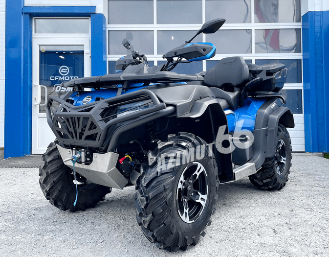 Квадроцикл CFMOTO CFORCE 600 EPS 2021 г.в. синий с пробегом