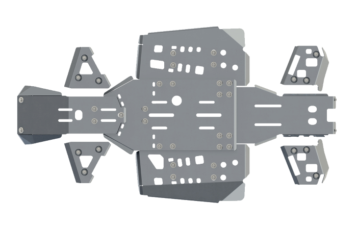 Комплект фирменной защиты днища для CFMOTO CFORCE 400L EPS NEW / 500 Basic/EPS