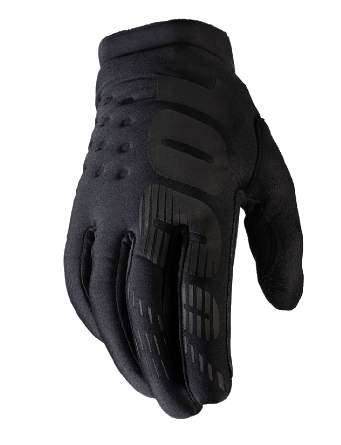 Мотоперчатки женские 100% Brisker Womens Glove (Black/Grey)