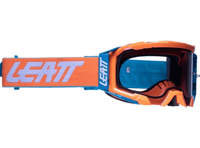 Очки Leatt Velocity 5.5 Neon Orange Light Grey 58% (8022010370)