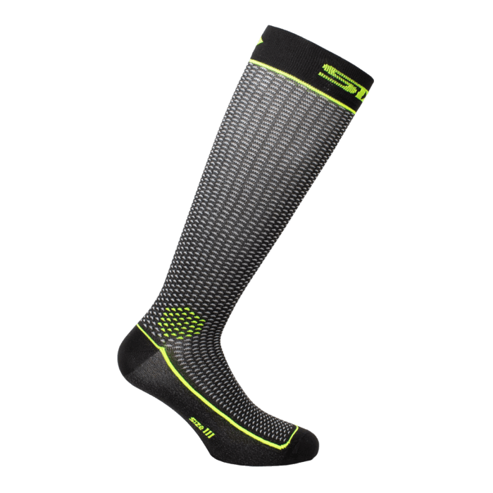 Носки SIXS LONG2 Black Carbon/Yelow