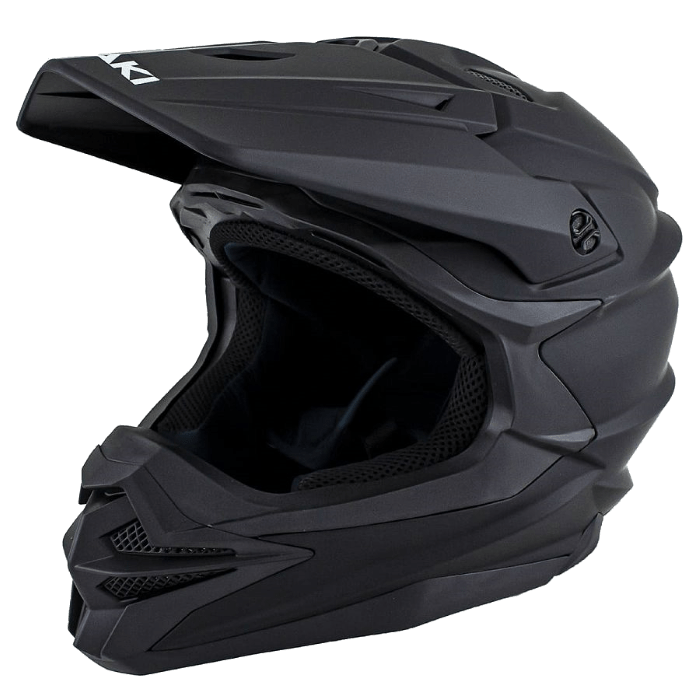 Шлем (кроссовый) Ataki JK801A Legacy Solid / чёрный матовый