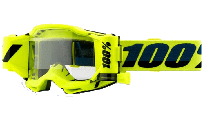 Очки 100% Accuri 2 Forecast Fluo Yellow / Clear Lens, 50221-901-04
