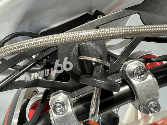 Питбайк KAYO BASIC K125EM 17/14 KRZ (механ. сцепл., эл. стартер 2024 г.)