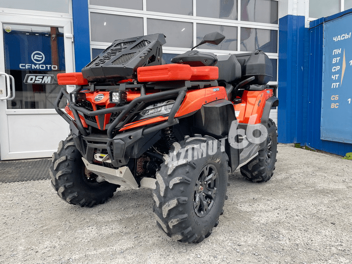 Квадроцикл CFMOTO X8 HO EPS 2018 г.в. оранжевый с пробегом