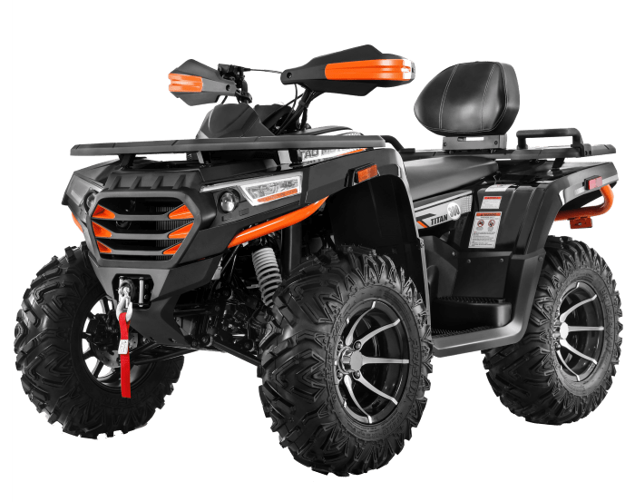 Квадроцикл Tao Motor Titan 300 EFI чёрный