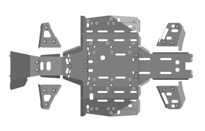 Фирменная защита днища для CFORCE 500 HO / X5 H.O. / X6 EPS