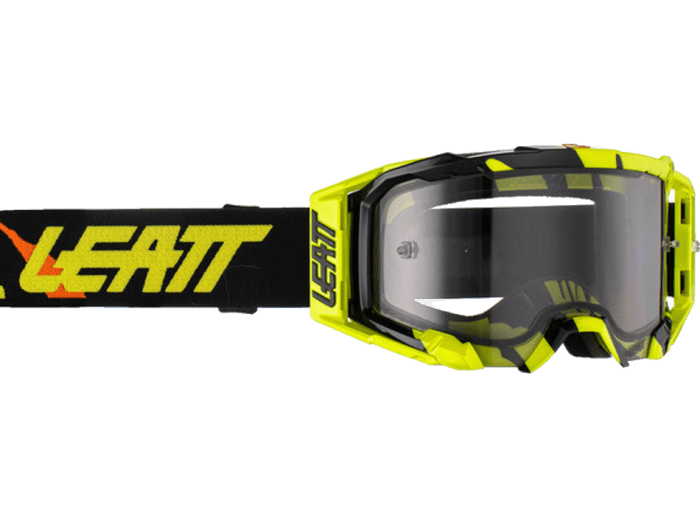 Leatt Velocity 5.5 Tiger Light Grey 58% мотоочки, двойная линза