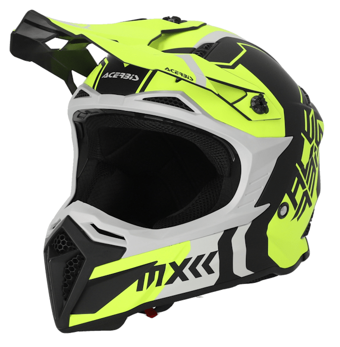 Шлем Acerbis PROFILE 5 22-06 Black/Fluo-Yellow
