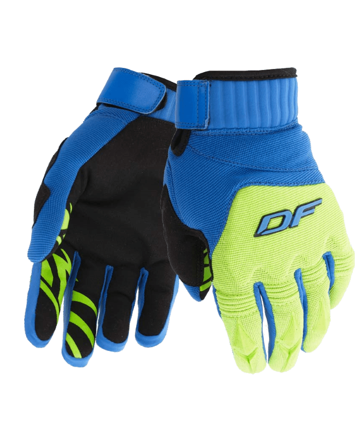 Перчатки DF ENDURO Blue-Green