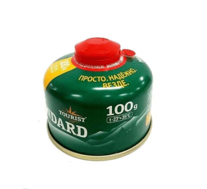 Газ баллон GAS STANDARD (TBR-100) для портативных приборов - резьбовой