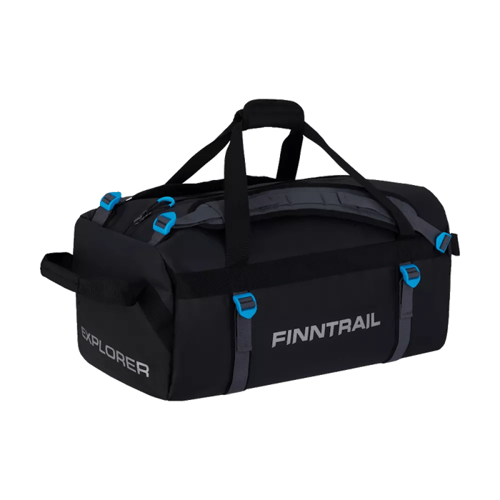 Непромокаемая сумка-рюкзак Finntrail EXPLORER 70L Black 1733