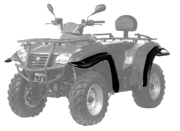 Расширители колесных арок на CFMOTO X5 Classic, X5 Basic, X6 EFI (40.0161)