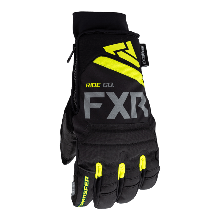 Перчатки FXR Transfer с утеплителем / Black/Hi Vis