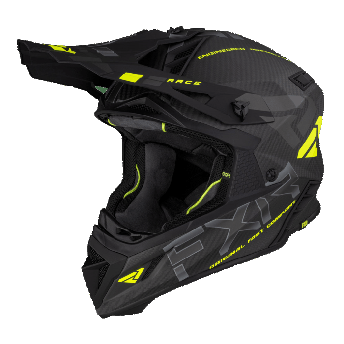 Шлем FXR Helium Carbon (Hi Vis/Charcoal)
