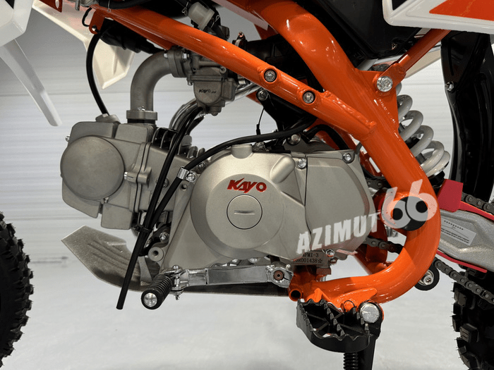 Питбайк KAYO BASIC K125EA 17/14 KRZ (п/автомат, эл. стартер 2024 г.)