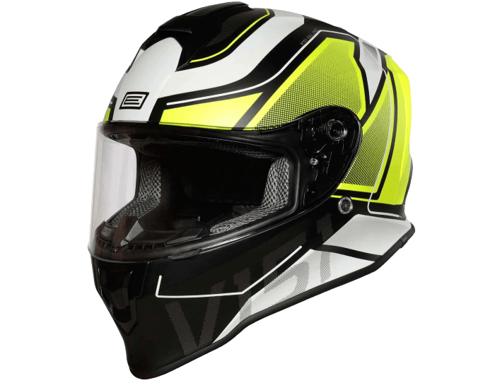 Мотошлем Origine DINAMO Galaxi Hi Vis / желтый черный матовый